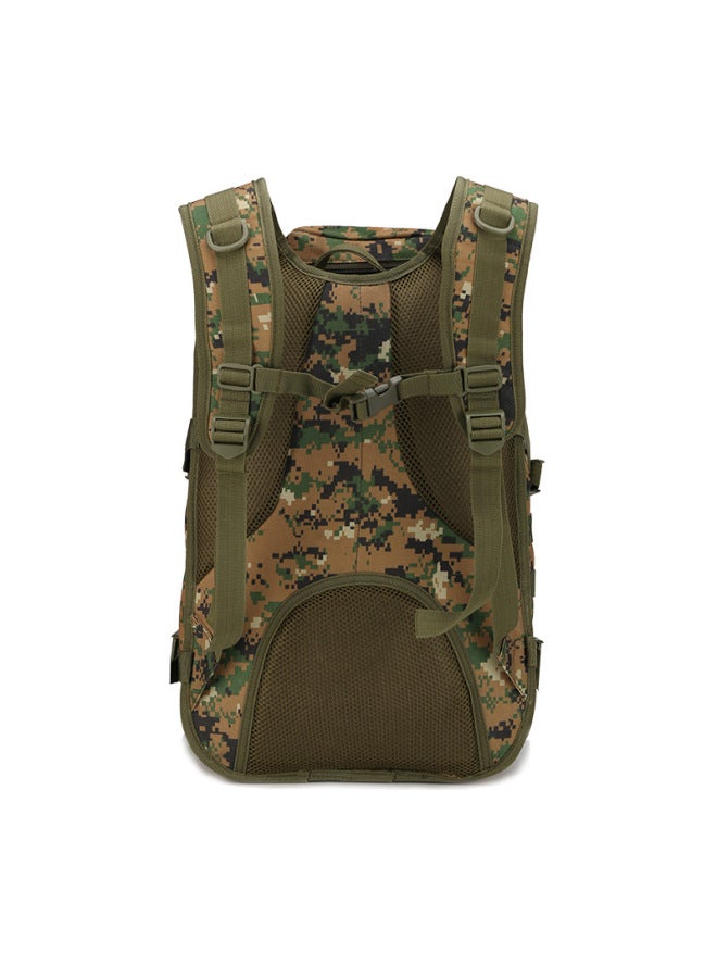 Generic Outdoor Tactical Backpack Waterproof Mountaineering Bag Hiking Camouflage Backpack Men's X7 Swordfish Bag Wear-resistant Backpack-Color:Plexus Number-Capacity:36-55L  - Image 5