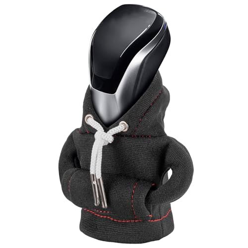 SLLAK Gear Shift Hoodie Gear Shift Cover Universal Car Shift Knob Hoodie Mini Hoodie for Car Shifter Automotive Interior Cute Gadgets Car Accessories and Decorations - Image 1