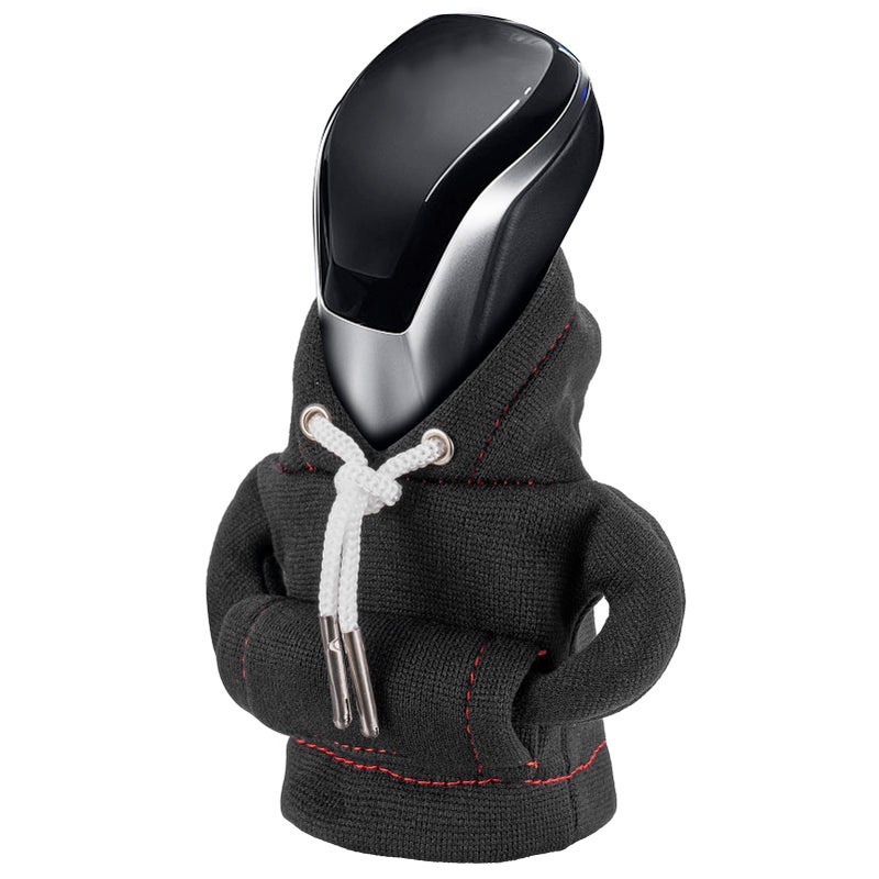 SLLAK Gear Shift Hoodie Gear Shift Cover Universal Car Shift Knob Hoodie Mini Hoodie for Car Shifter Automotive Interior Cute Gadgets Car Accessories and Decorations - Image 3