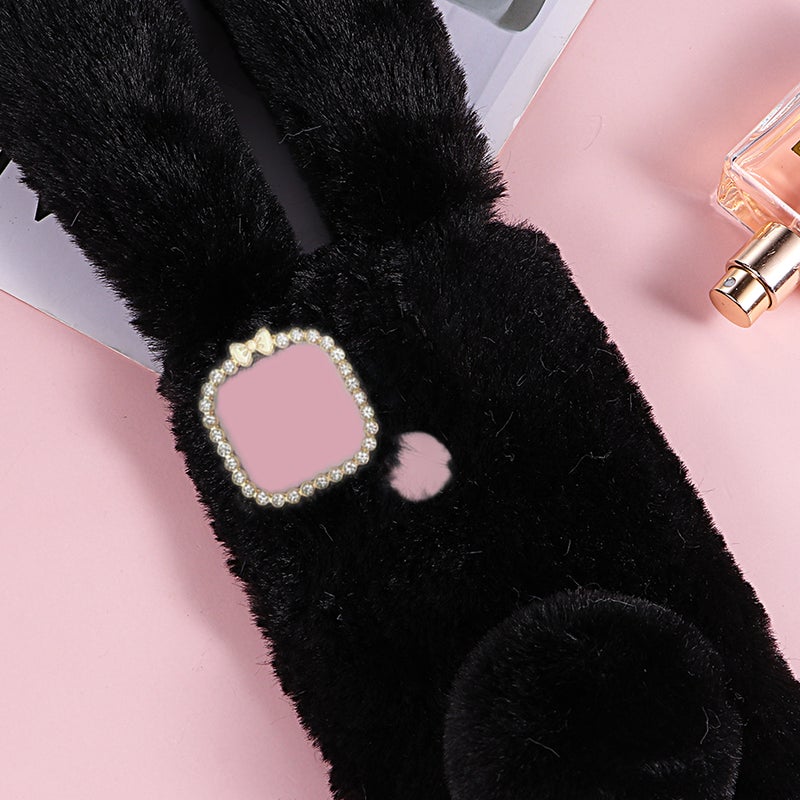 2pcs Chic Phone Shell Plush Shape Phone Protector Compatible for Pixel 4a 5G - Image 5