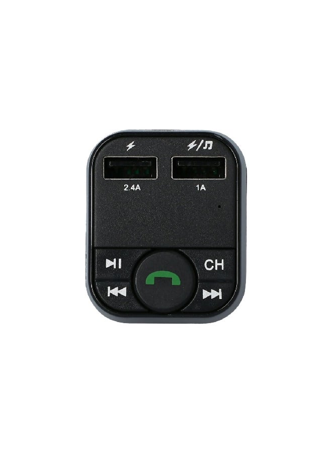 WAGAN Durable ABS Plastic Bluetooth Hands-Free FM Transmitter Black 4.6 x 7.6 x 15.2 cm 2036  - Image 4