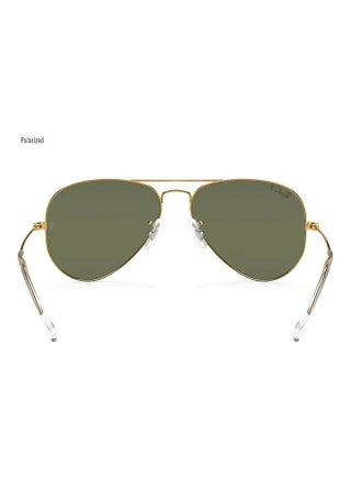 Unisex Aviator Classic Polarized Sunglasses-Lens Size:62mm - view 5