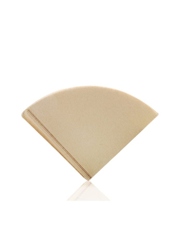 زيروهيرو فلتر قهوة زيرو هيرو V02 ورقي أبيض وغير مبيض - موديل V60 - 100 قطعة، صانع القهوة الأمريكي بتصميم V، مصنوع 100% من لب الخشب الياباني، مناسب لتحضير 1-2 أكواب في المنزل/المقهى/السفر. - Image 2