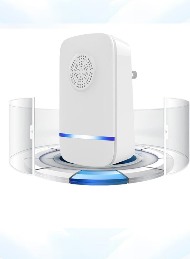 كيلا طارد الناموس قاتل البعوض قاتل الناموس طارد الآفات بالموجات فوق الصوتية، طارد قوي للفئران، مثالي لمكافحة الآفات - مثالي للفئران والجرذان والبعوض والصراصير والعث والنمل - Image 1