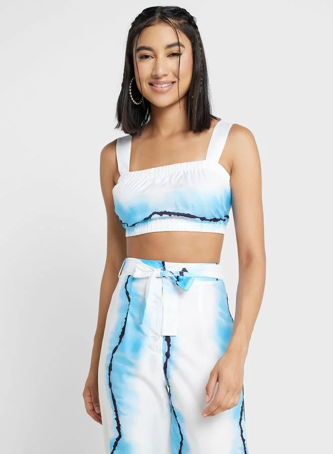 Ginger Printed Casual Pant Set