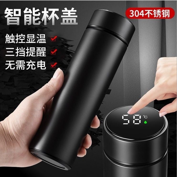 Wholesale stainless steel vacuum cup intelligent temperature measuring cup temperature display business straight Cup gift Cup LOGO printing - Image 3