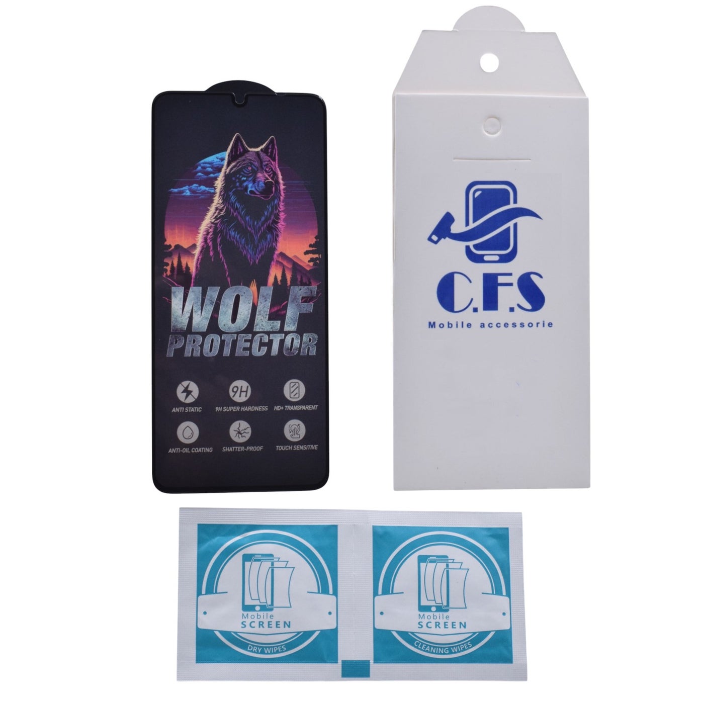 wolf Wolf Glass Screen Protector For Xiaomi Redmi 14c ZD8314468024B8377F9B0Z
