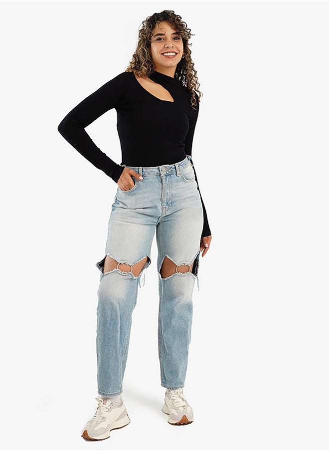 Carina - Solid Front Cut Out Top - Image 1