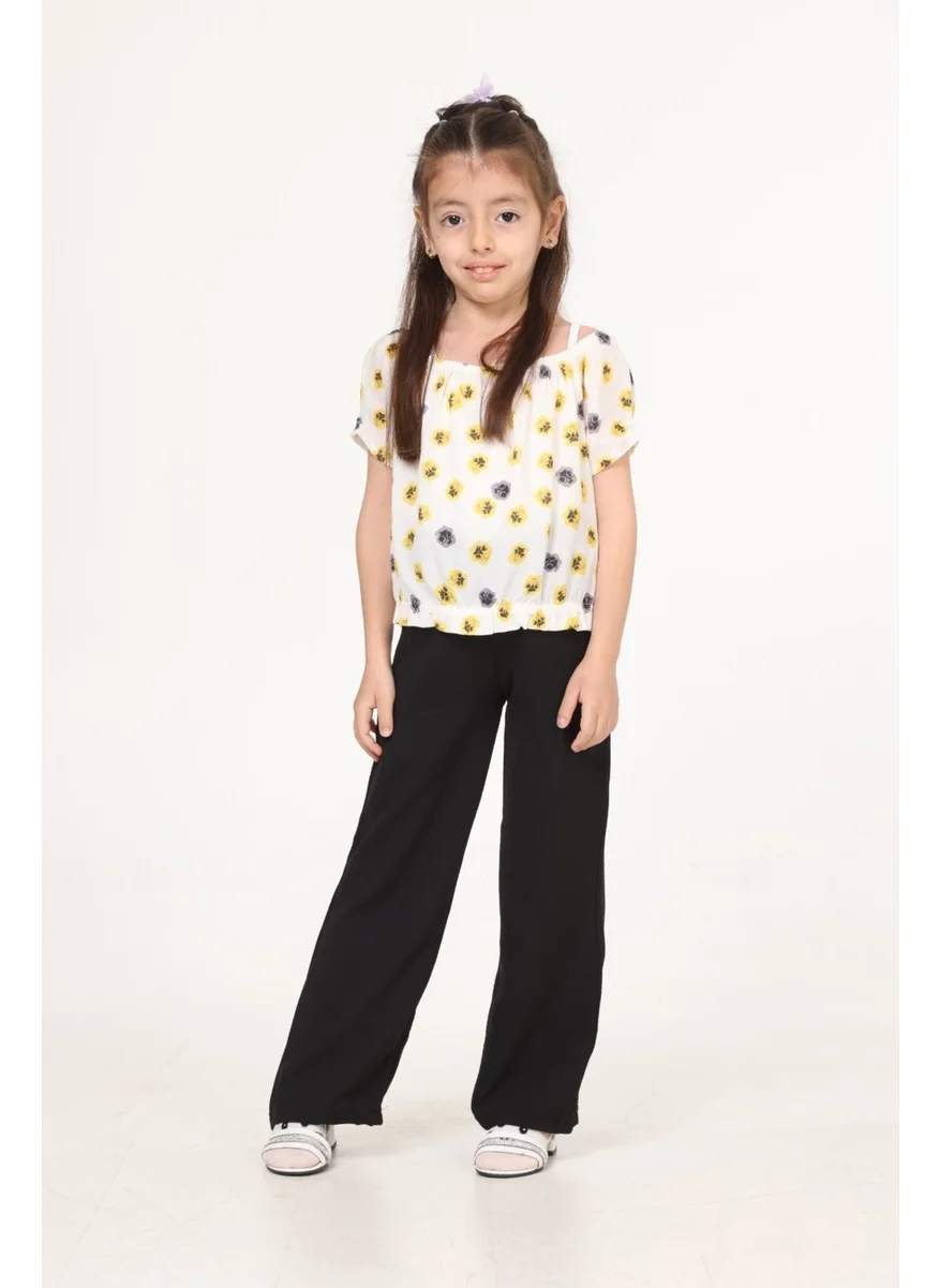 بلونس Kids Wide Leg Aerobin Trousers