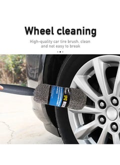 Seametal 9 Pieces Car Wash Cleaning Kits Microfiber Towels Blusher Sponge Glove Applicator Pads Polishing Care Auto Detailing Washing Tools  - Image 5