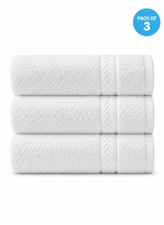 White Face Towel Set – 500 GSM