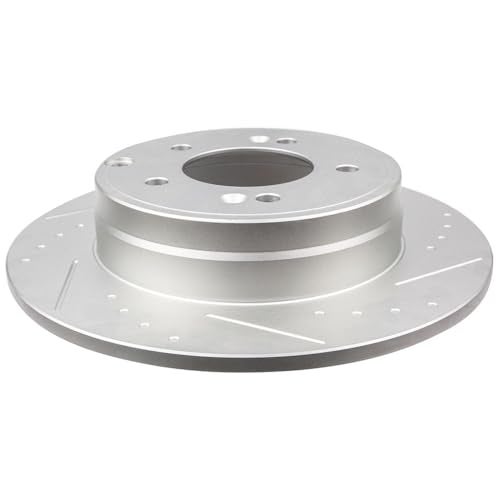 ECCPP 31424 2pcs Rear Solid Disc Brake Rotors 283.7mm Fit For Hyundai Azera 2009-2017,For Hyundai Sonata 2005-2018,For Kia Cadenza 2014-2016,For Kia Optima 2011-2017 - Image 2