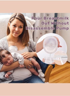 Chixing Electric Wearable Breast Pump, Portable Hands-Free Pump, 3 Modes & 9 Levels Memory Function, Rechargeable Milk Extractor with Massage & Breastfeeding Modes, Smart LED Display  - Image 5