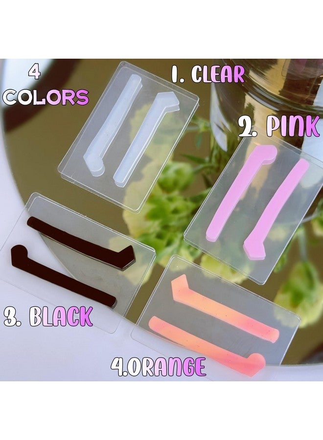 ICONSIAM Lash Lift Ribbons Eyelash Lifting Shields Mate Mini Lami Lamination Roller Tool Soft Silicone Perm Rod Ribbon Gel Eyelash Perming Covers Mini Lash Tape String (Neon Color- Lash Lift Ribbon) - Image 2
