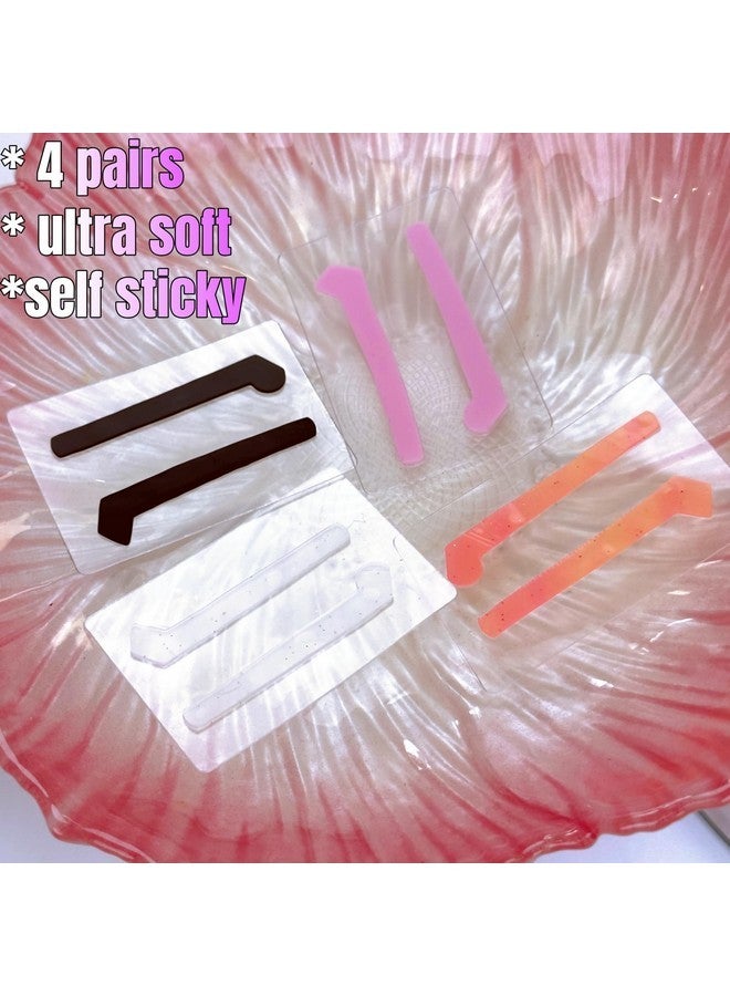 ICONSIAM Lash Lift Ribbons Eyelash Lifting Shields Mate Mini Lami Lamination Roller Tool Soft Silicone Perm Rod Ribbon Gel Eyelash Perming Covers Mini Lash Tape String (Neon Color- Lash Lift Ribbon) - Image 3