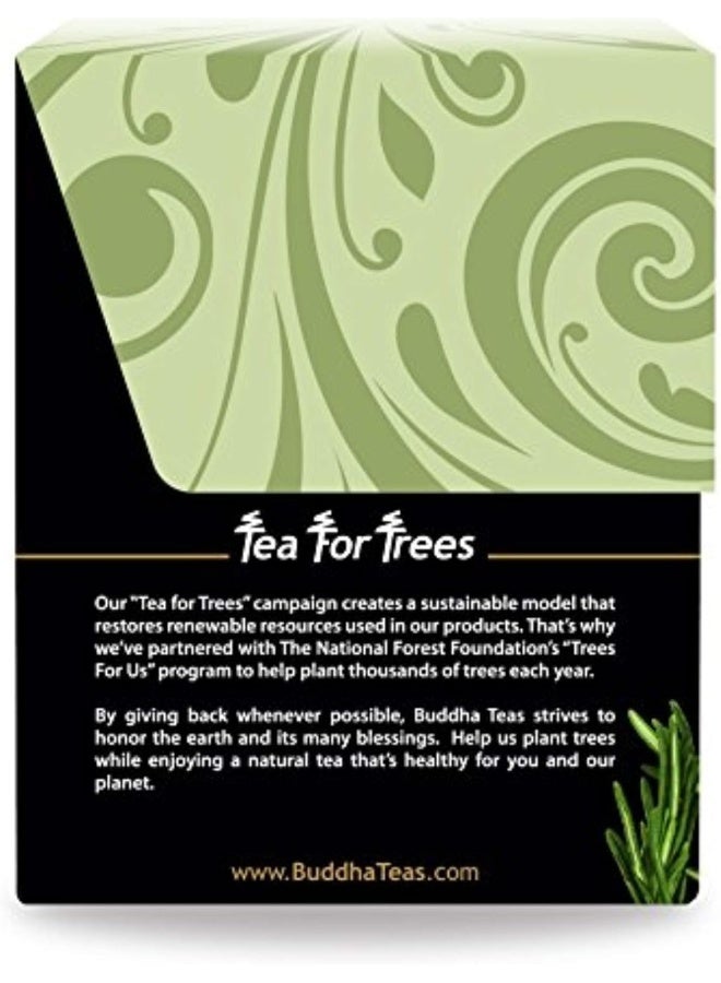 Buddha Teas Organic Rosemary Tea - 18 Bleach-Free Tea Bags - Image 3
