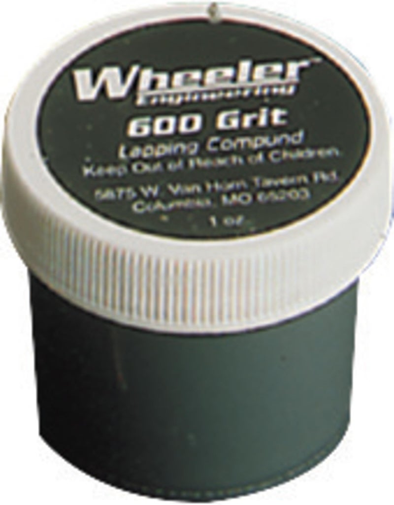 Wheeler 600 Grit Bore Lapping Compound, 1 oz Jar of Abrasive Paste for Bore Lapping, Firearms, Gunsmithing - Image 1