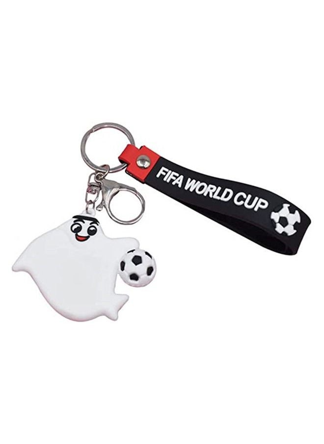 ISank 2022 World Cup mascot La'eeb keychain fan keychain pendant bag pendant football doll  - Image 2