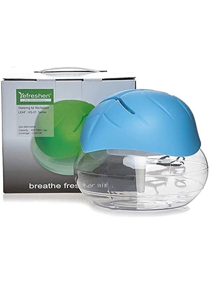 Shaped Electrical Water Air Refresher Air Revitalizer Air Purifier Air Humidifier- [ Blue ] - Image 2