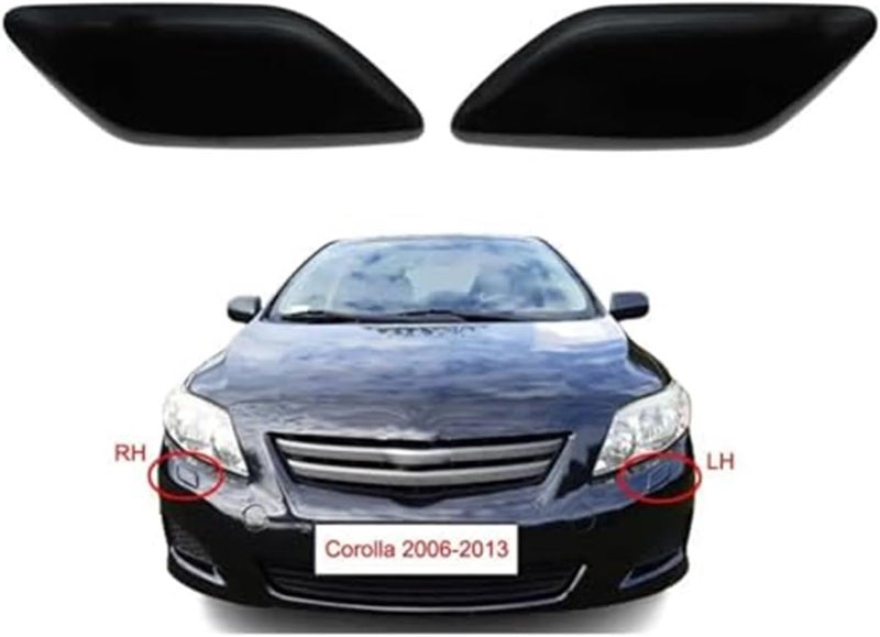 DEMULAX Headlight Washer Nozzle Cover for Toyota Corolla - Image 2