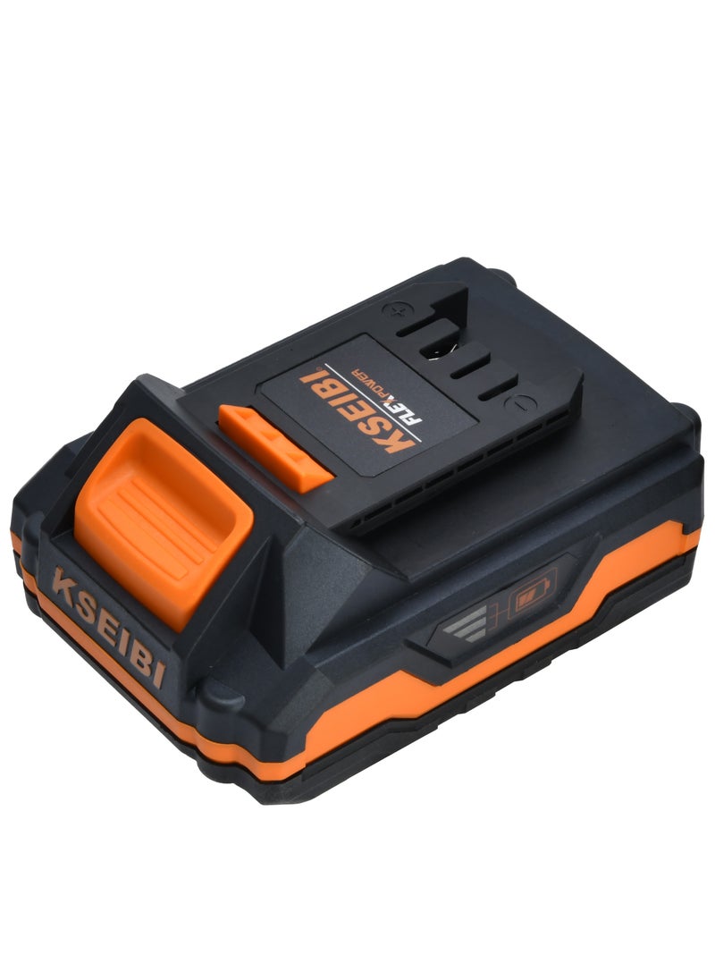 KSEIBI - KST 20V-80, 20V Cordless Jigsaw, 80MM, 1 Battery, Brushless jigsaw tool with Variable Speed, LED Light, for Woodworking, cutting wood and metal, Parallel Saw, high-precision cutting. - Image 1