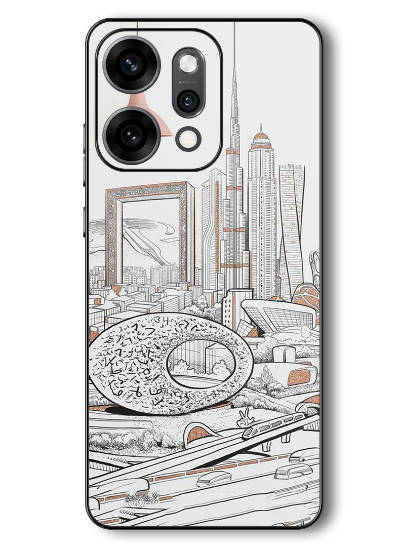 Theodor Case Compatible with Oppo Reno 14 Pro 6.83 Inch Protection Shockproof Bumper Cover I'm original - Image 1