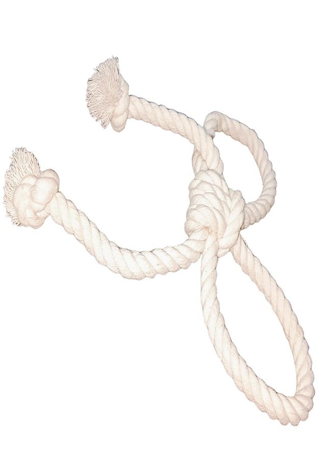 Esselkay Cotton Rope Handcuffs for Role Play, Theatre, Pack of 1, Adjustable, White - Image 4