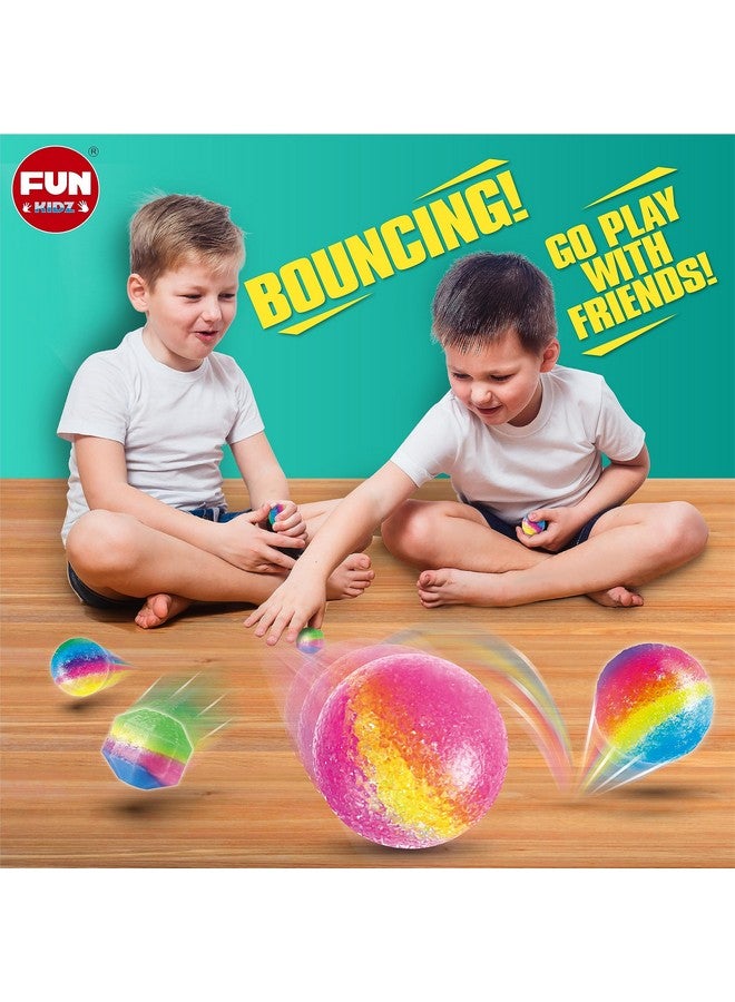 FUN KIDZ Big Bouncy Ball Kit, Funkidz Kids Diy Ultimate Magic Bouncy Ball Making Kit Science Craft Projects Birthday Party Activity For Boys Girls Ages 6-12 Includes Tennis Size Ball Model - Image 3