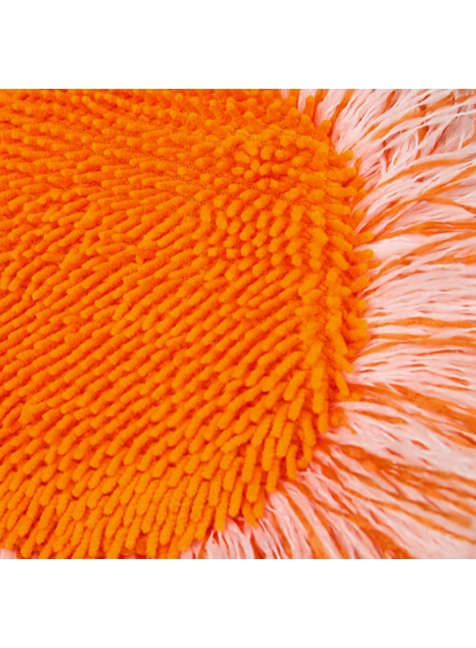 HOMESTAR 3 Replacement Heads Orange Duster | Sunflower Chenille Microfiber | Extendable Pole 64-200cm | 304 Stainless Steel + PP Construction | Dry/Wet Use For Ceiling/Floors/Car | Electrostatic Dust Capture | 360° Rotating Head | Ultimate Home Cleaning Tool - Image 5