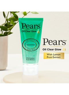 Pears Pears Oil Clear Gentle Ultra Mild Daily Cleansing Facewash For Oil Free Matte Look Ph Balanced 100% Soap Free Pure Lemon Flower Extract 60g  - Image 4
