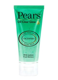 Pears Pears Oil Clear Gentle Ultra Mild Daily Cleansing Facewash For Oil Free Matte Look Ph Balanced 100% Soap Free Pure Lemon Flower Extract 60g  - Image 1