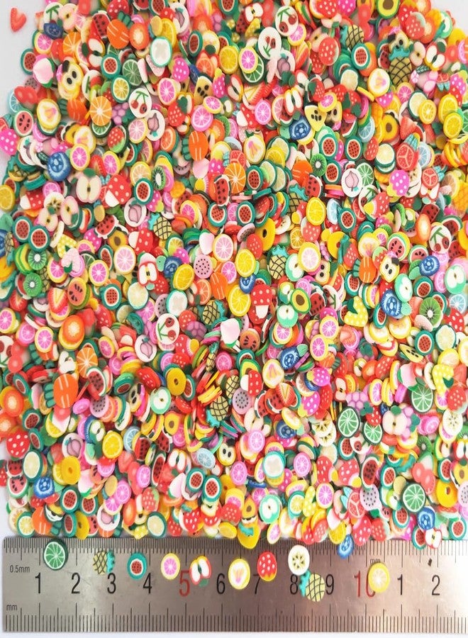 Mo Sheng Accessory 40g Mini Fruits fimo Polymer Adults Nails Slices Art Design Supplies DIY Craft (Fruits) - Image 2