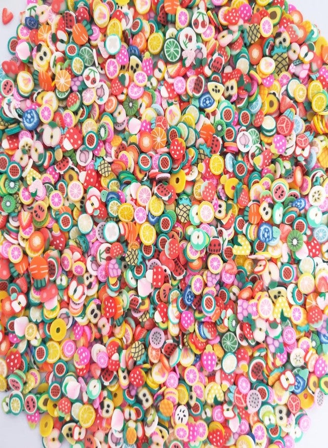Mo Sheng Accessory 40g Mini Fruits fimo Polymer Adults Nails Slices Art Design Supplies DIY Craft (Fruits) - Image 1