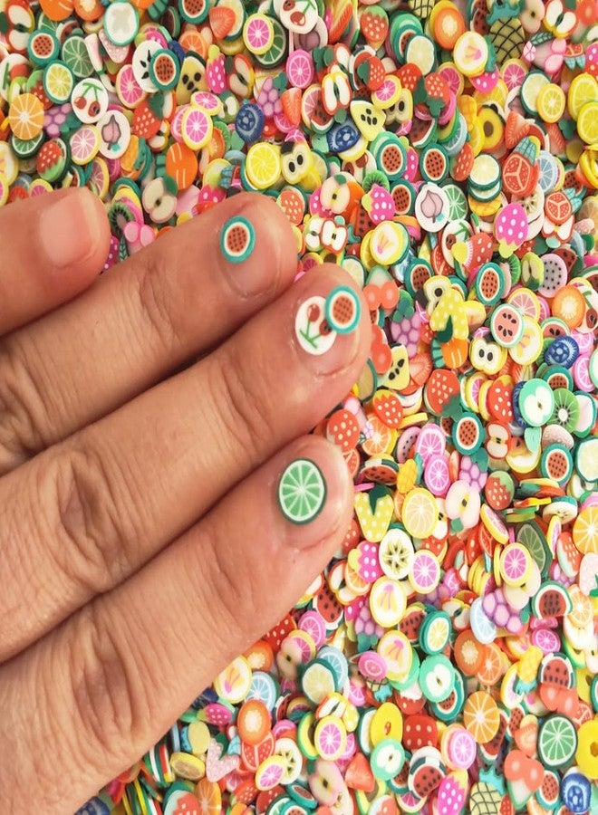 Mo Sheng Accessory 40g Mini Fruits fimo Polymer Adults Nails Slices Art Design Supplies DIY Craft (Fruits) - Image 3