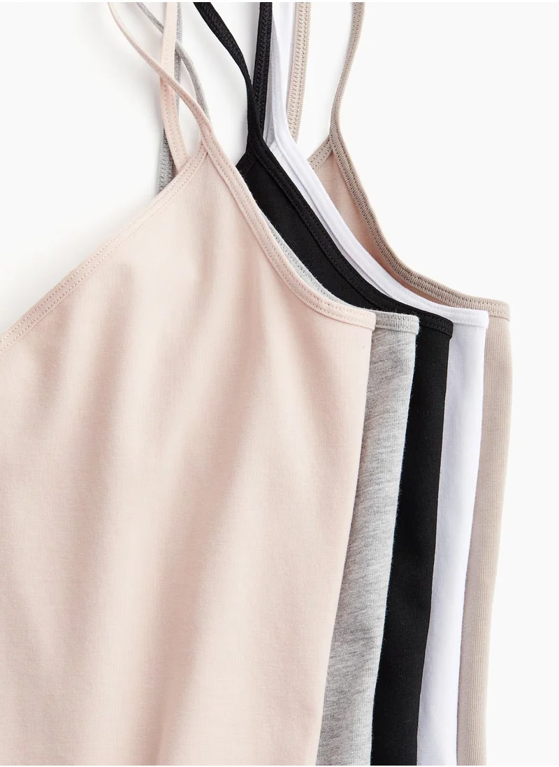 H&M 5 Pack Strappy Top