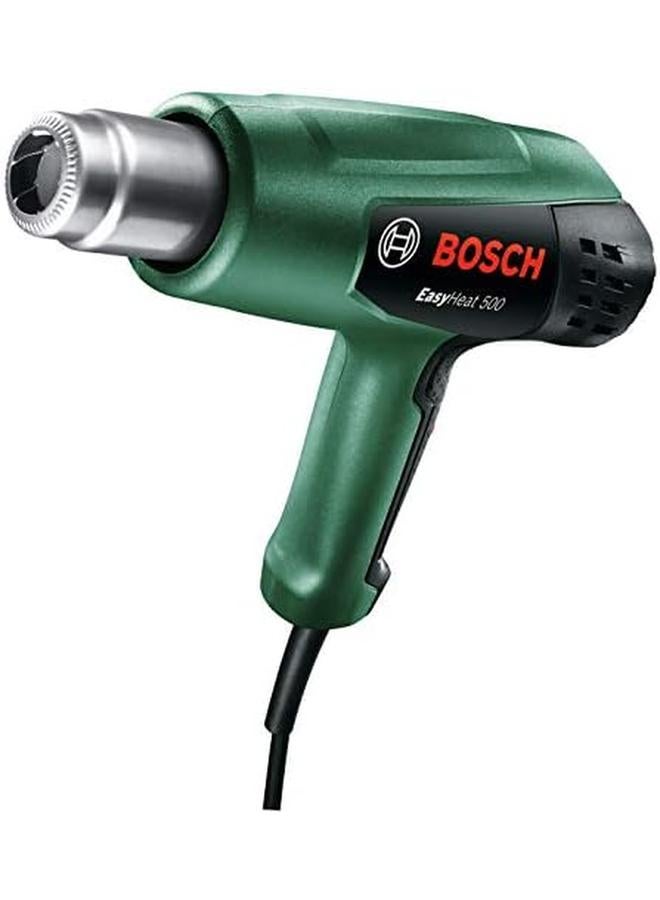 BOSCH Easyheat 500 Heat Gun 1600 Watt Confident Handling Back Of Gun Has A Slip Resistant Rubberised Surface For Standing  - Image 2