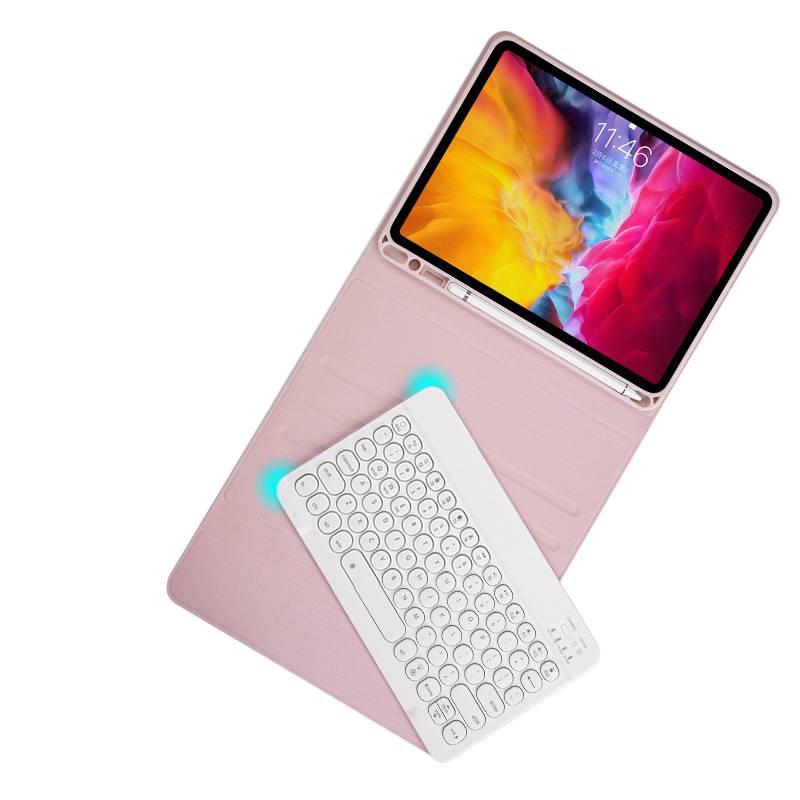 DGG White Keyboard iPad Case Compatible with iPad 10.2 - Image 5