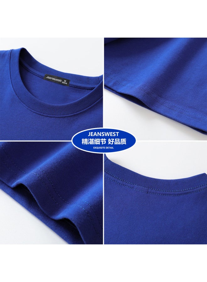 Jeanswest Basic Printed Short Sleeve T-shirt For Women - Summer Loose Fit Round Neck Slimming Cotton Top (versatile Casual Tee) - Image 4