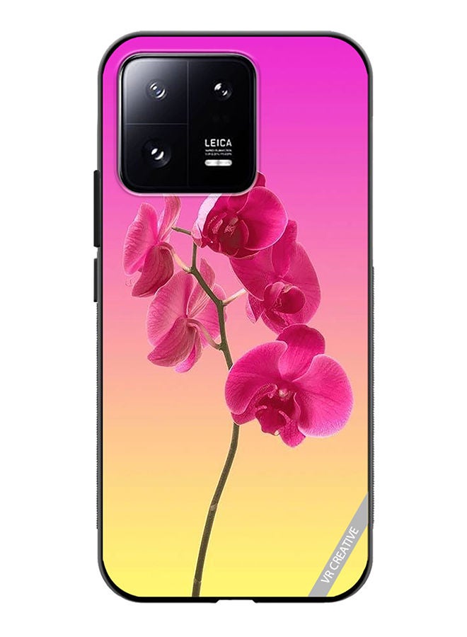 VR CREATIVE Protective Case Cover For Xiaomi 13 Flower Design Multicolour - Image 1