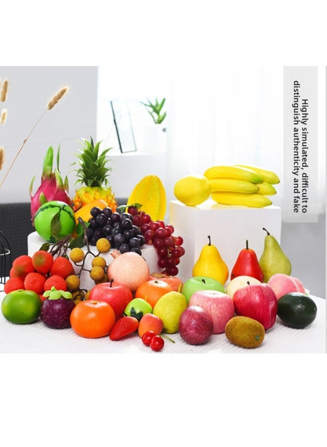Foam Simulation Fruit Real Appearance Texture And Weight Safety Environmental Protection Soft Touch Resistant To Play And Fall-Color:Aggravated Banana  - Image 2