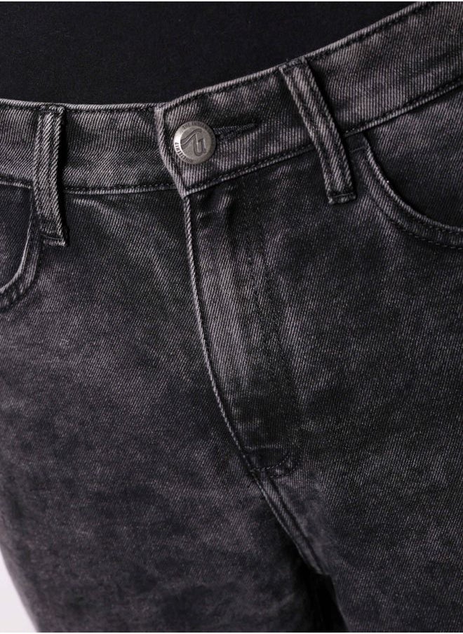 The Indian Garage Co Men Baggy Solid Mid-Rise Stretchable Jeans  - Image 5