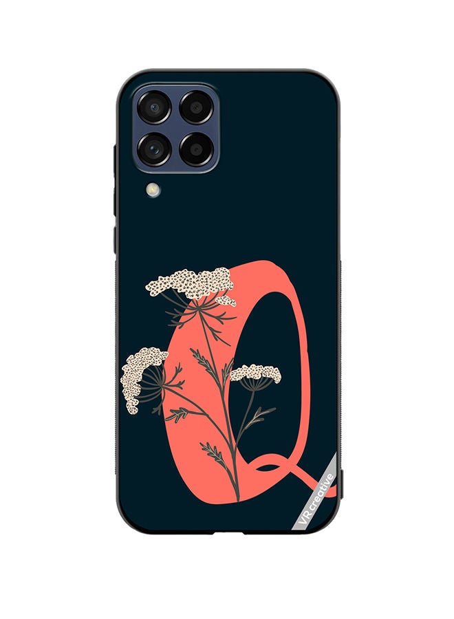 VR CREATIVE Protective Case Cover For Samsung Galaxy M53 Alphabet Q Design Multicolour - Image 1