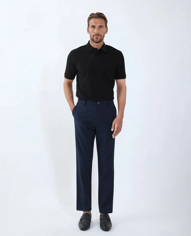 Rare Rabbit Rare Rabbit Men's Limo Black Cotton Fabric Full Sleeve Collared Neck Button Closure Printed Shirt