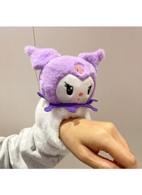Capybara Capibala Doll Doll Plush Toy Clap Circle Hand Puppet Wrist Grasp Machine Stall Doll-Color:Purple Rice-Height:15cm-30cm