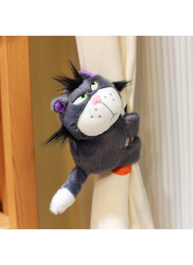 Capybara Capibala Doll Doll Plush Toy Clap Circle Hand Puppet Wrist Grasp Machine Stall Doll-Color:Purple Rice-Height:15cm-30cm