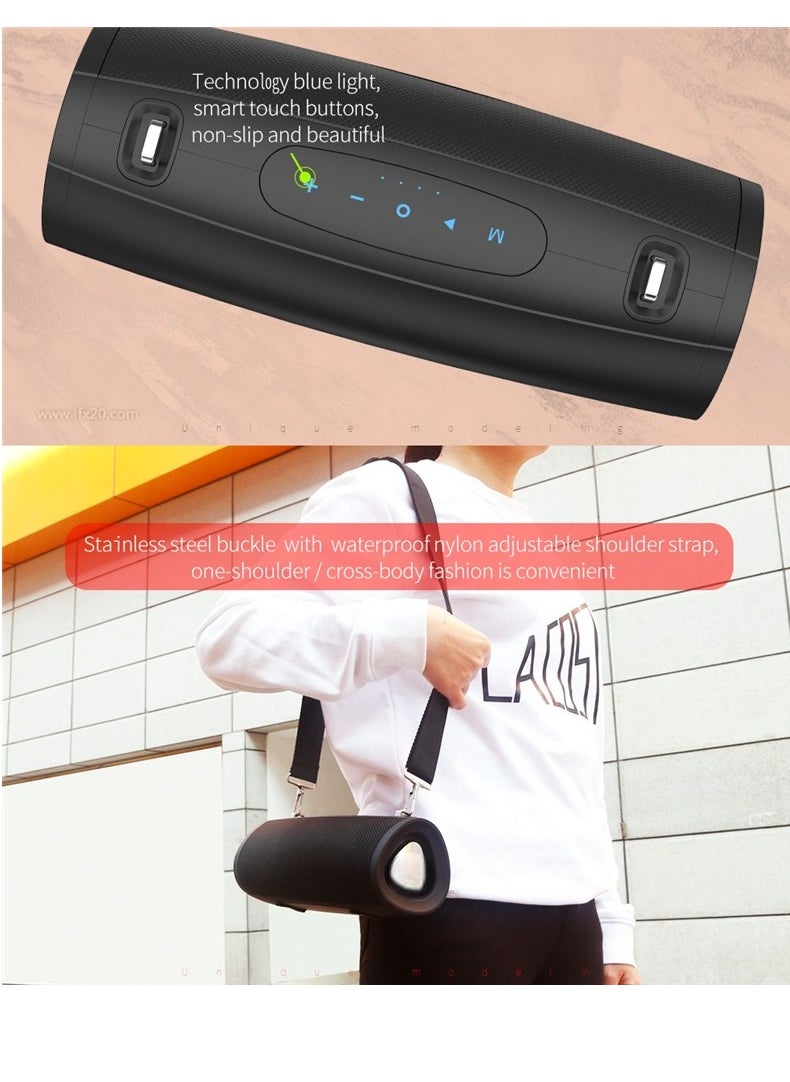 High Power Portable Bluetooth Speaker 50W Output Power with Class Amplifier Excellent Bass Performance Hifi