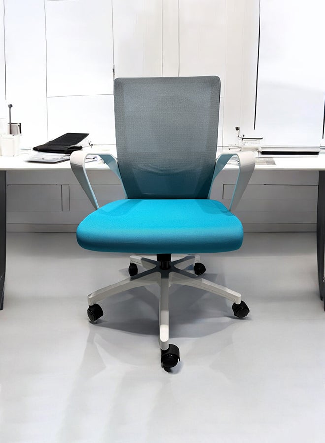 Generic Mid-back Mesh Office Chair Computer Desk Chair  - Image 1