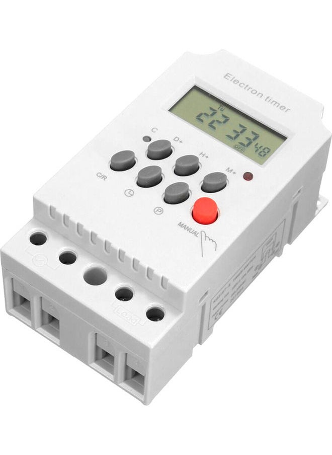 NIBEMINENT Electronic Digital Timer White  - Image 1