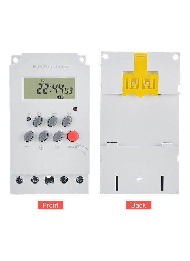 NIBEMINENT Electronic Digital Timer White  - Image 2