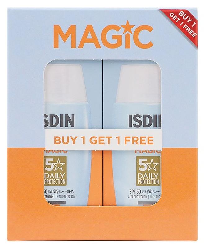 ISDIN Fotoprotector Fusion Water Magic SPF 50 pack of 2